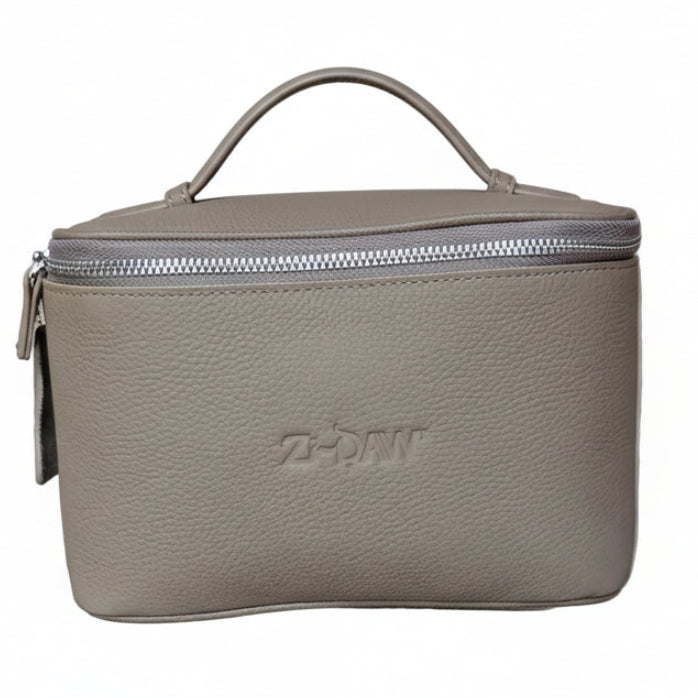 Genuine Leather Travel Make-Up Bag (Deep)