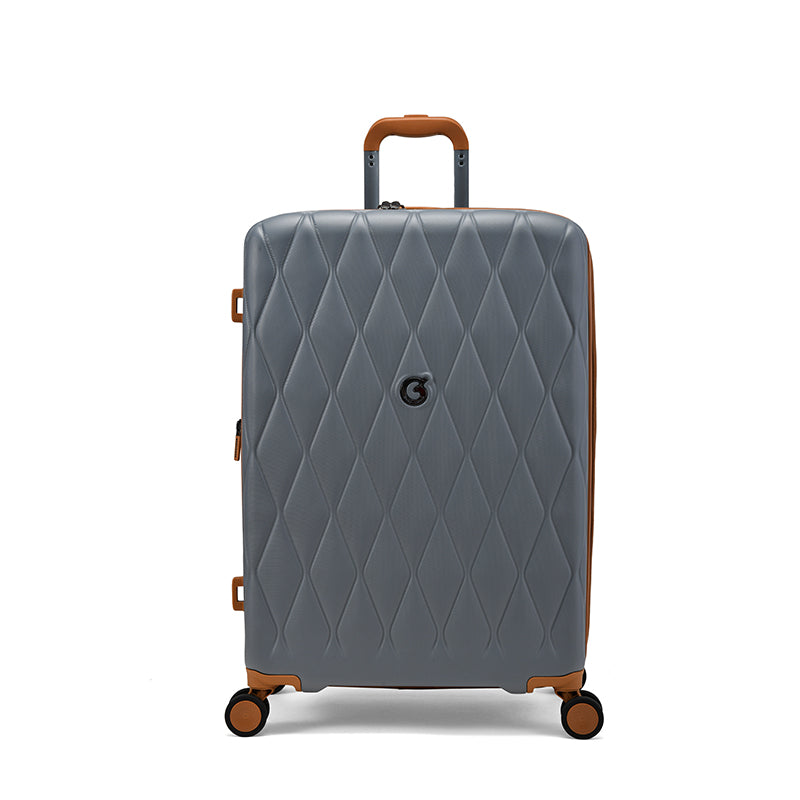 Goby London Diamond Luggage - Grey