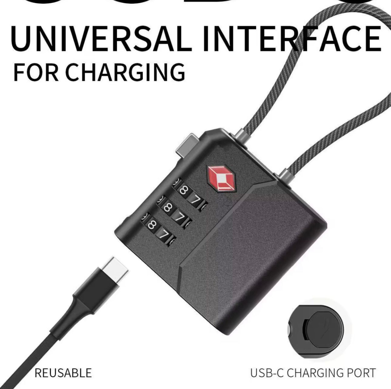 TSA Smart Padlock with Apple Find My